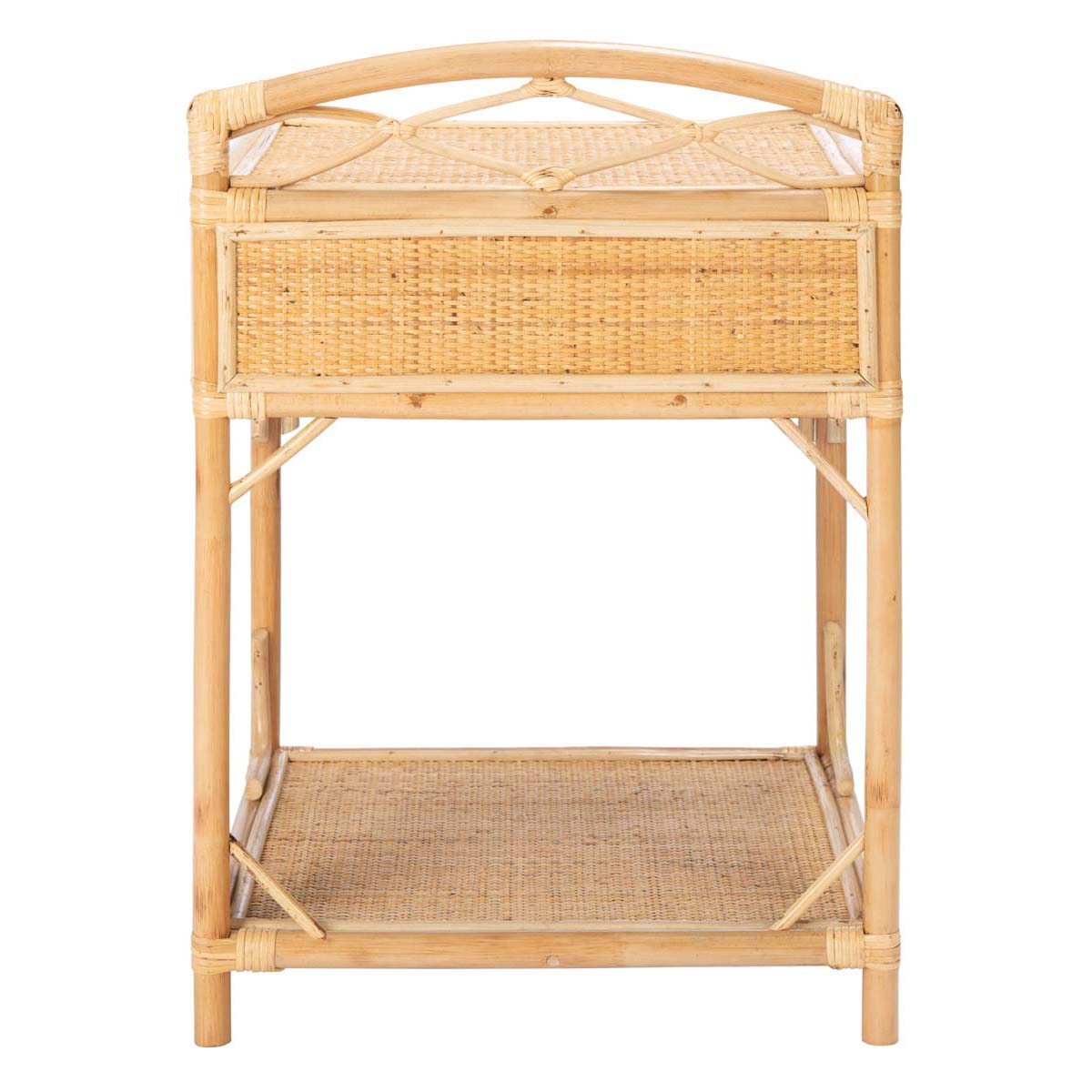 Safavieh Bea 1 Drawer 1 Shelf Nightstand , NST4000 - Natural