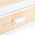 Safavieh Bea 1 Drawer 1 Shelf Nightstand , NST4000 - White / Natural