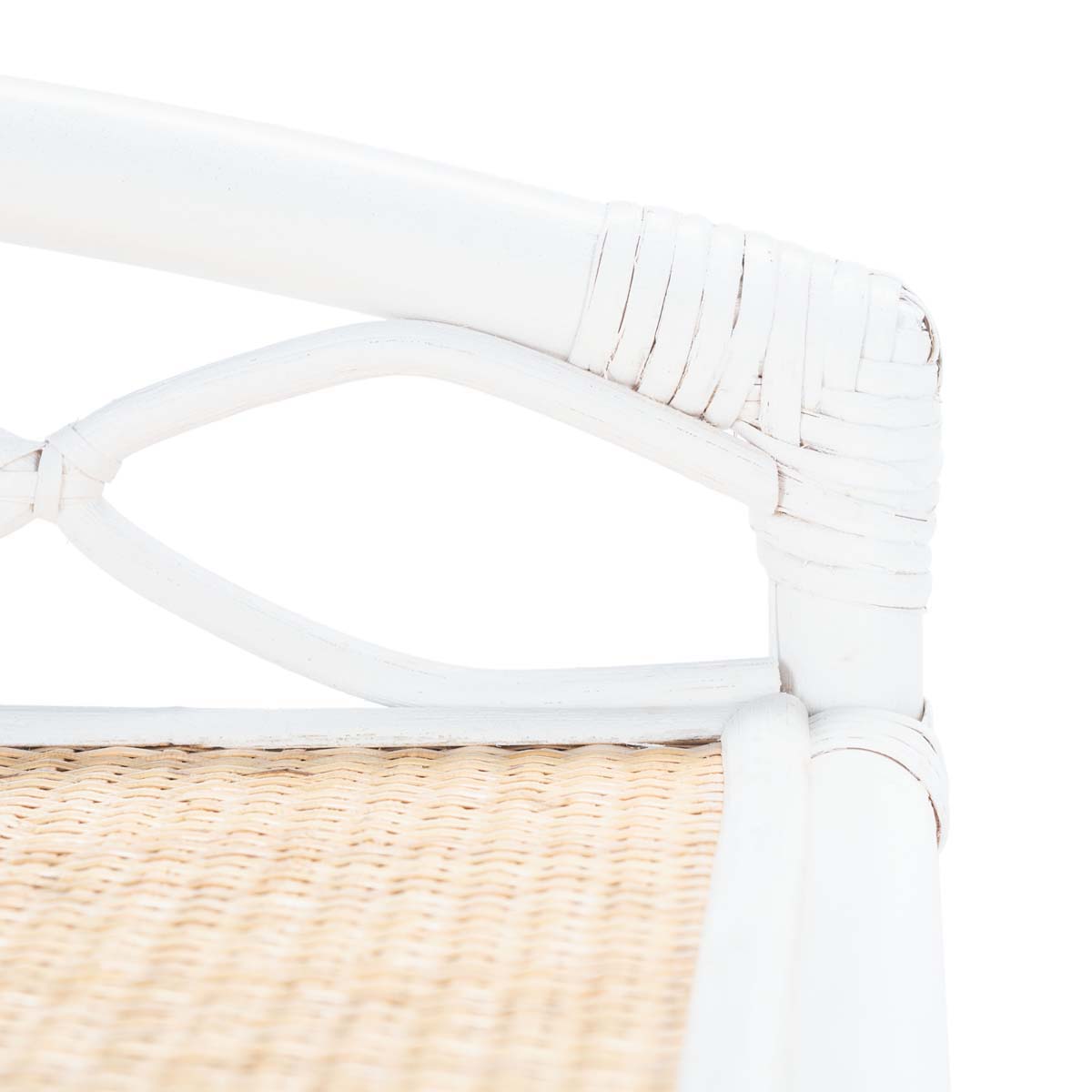 Safavieh Bea 1 Drawer 1 Shelf Nightstand , NST4000 - White / Natural