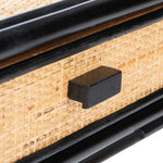 Safavieh Bali 1 Drawer 1 Shelf Nightstand , NST4001 - Black / Natural