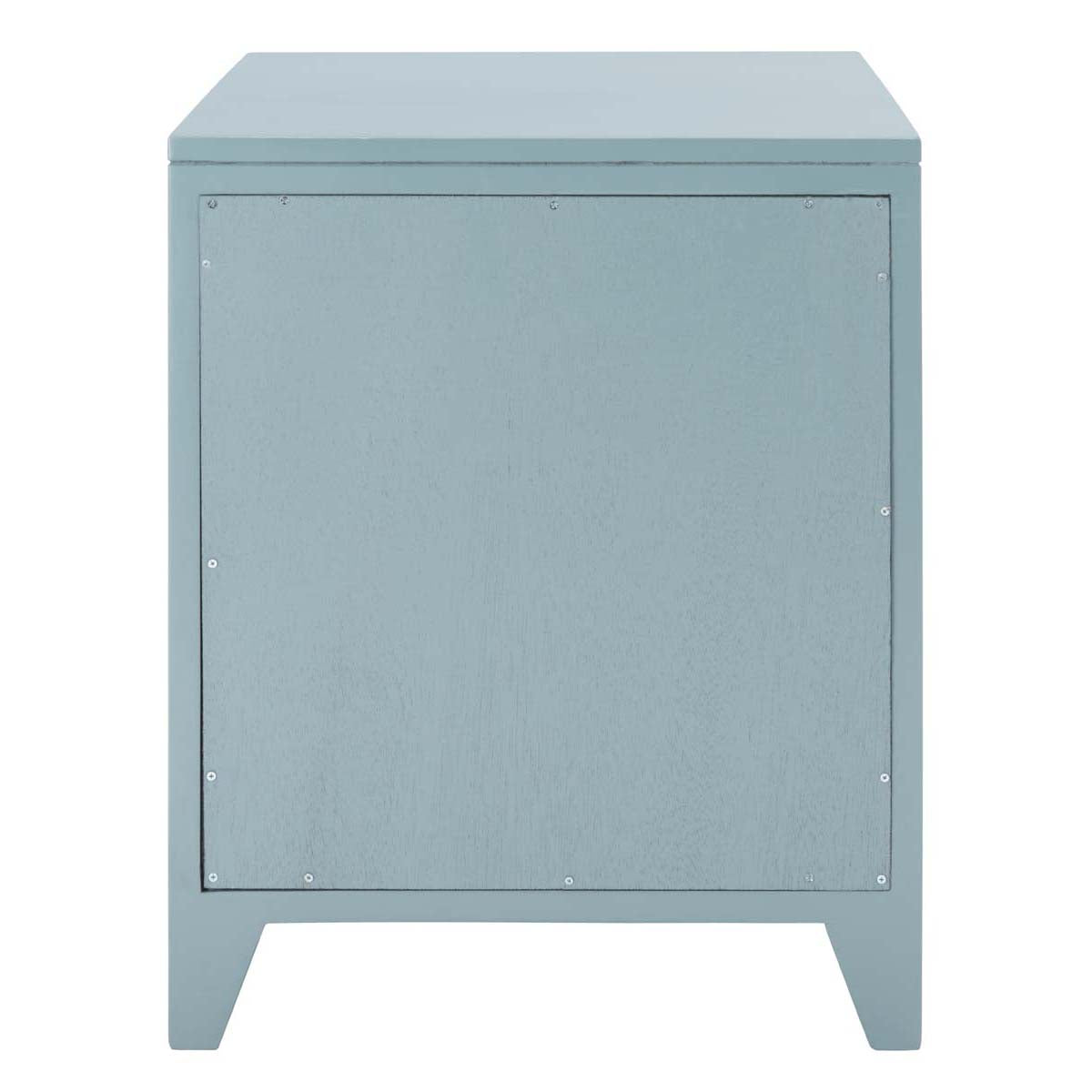 Safavieh Devon 1 Drawer 1 Door Nightstand , NST4002 - Grey/Natural
