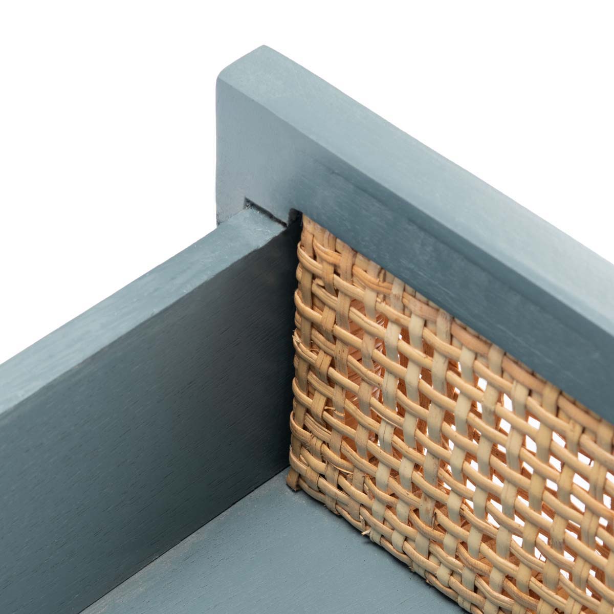 Safavieh Devon 1 Drawer 1 Door Nightstand , NST4002 - Grey/Natural