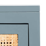 Safavieh Devon 1 Drawer 1 Door Nightstand , NST4002 - Grey/Natural