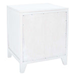 Safavieh Devon 1 Drawer 1 Door Nightstand , NST4002 - White/Natural