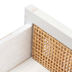 Safavieh Devon 1 Drawer 1 Door Nightstand , NST4002 - White/Natural