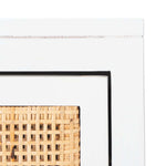 Safavieh Devon 1 Drawer 1 Door Nightstand , NST4002 - White/Natural