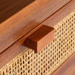 Safavieh Dave 1 Drawer 1 Door Nightstand , NST4003 - Natural