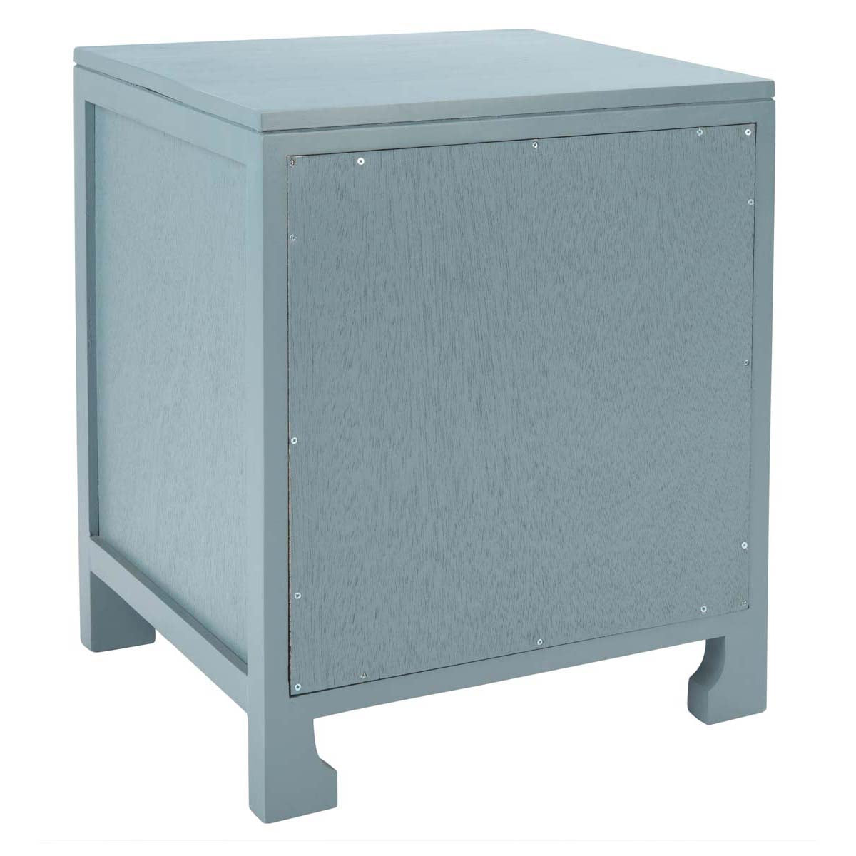 Safavieh Dave 1 Drawer 1 Door Nightstand , NST4003 - Grey/Natural