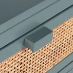 Safavieh Dave 1 Drawer 1 Door Nightstand , NST4003 - Grey/Natural