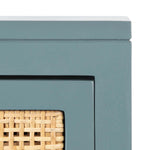 Safavieh Dave 1 Drawer 1 Door Nightstand , NST4003 - Grey/Natural