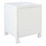 Safavieh Dave 1 Drawer 1 Door Nightstand , NST4003 - White/Natural