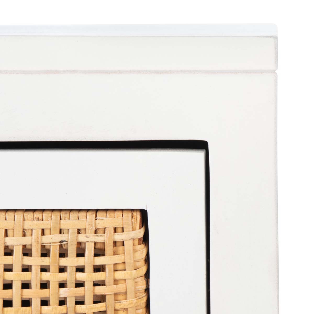 Safavieh Dave 1 Drawer 1 Door Nightstand , NST4003 - White/Natural