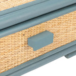 Safavieh Roya 1 Drawer 1 Shelf Nightstand , NST4005 - Grey/Natural