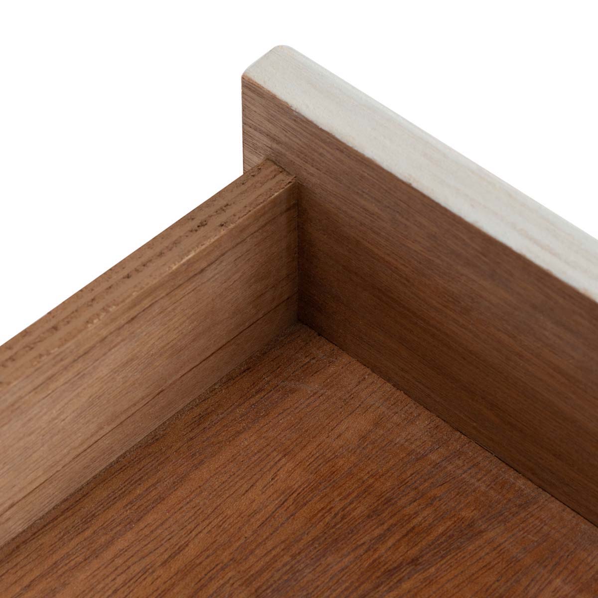 Safavieh Roya 1 Drawer 1 Shelf Nightstand , NST4005 - White/Natural