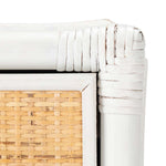 Safavieh Roya 1 Drawer 1 Shelf Nightstand , NST4005 - White/Natural