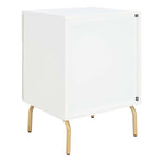 Safavieh Genevieve 2 Drawer Nightstand, NST5002 - White / White Washed