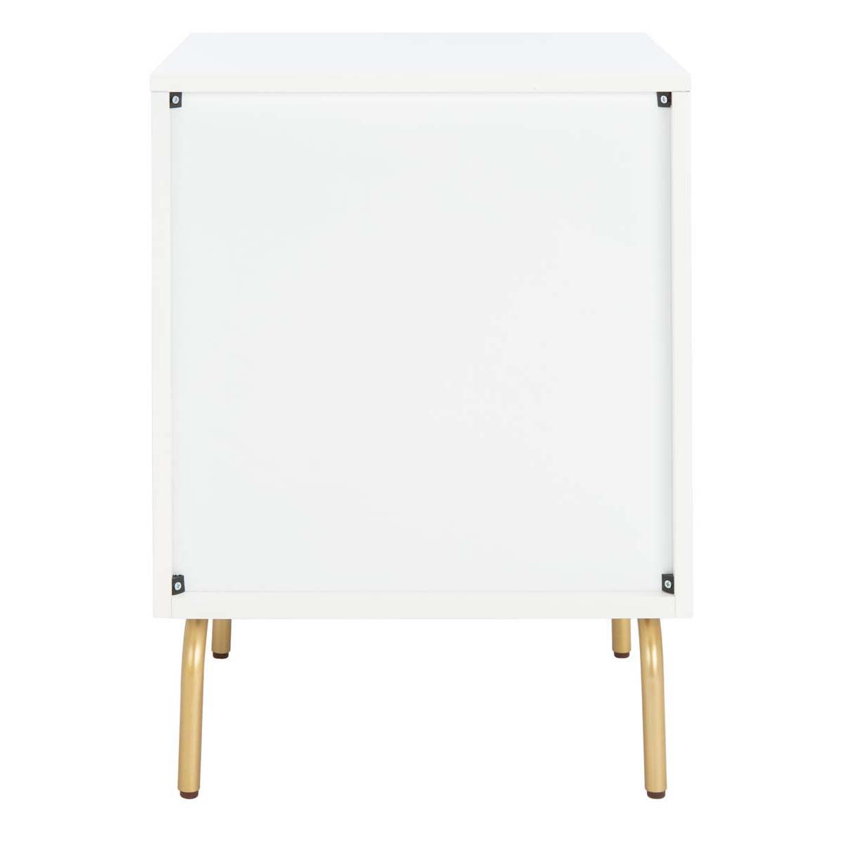 Safavieh Genevieve 2 Drawer Nightstand, NST5002 - White / White Washed