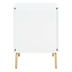 Safavieh Genevieve 2 Drawer Nightstand, NST5002 - White / White Washed