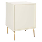 Safavieh Genevieve 2 Drawer Nightstand, NST5002 - Cream / White Washed