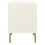 Safavieh Genevieve 2 Drawer Nightstand, NST5002 - Cream / White Washed