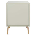 Safavieh Genevieve 2 Drawer Nightstand, NST5002 - Grey / White Washed