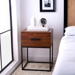 Safavieh Marquise 1 Drawer Nighstand , NST5005 - Brown