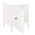 Safavieh Riya 1 Door Nightstand , NST5006 - White