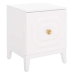 Safavieh Riya 1 Door Nightstand , NST5006 - White