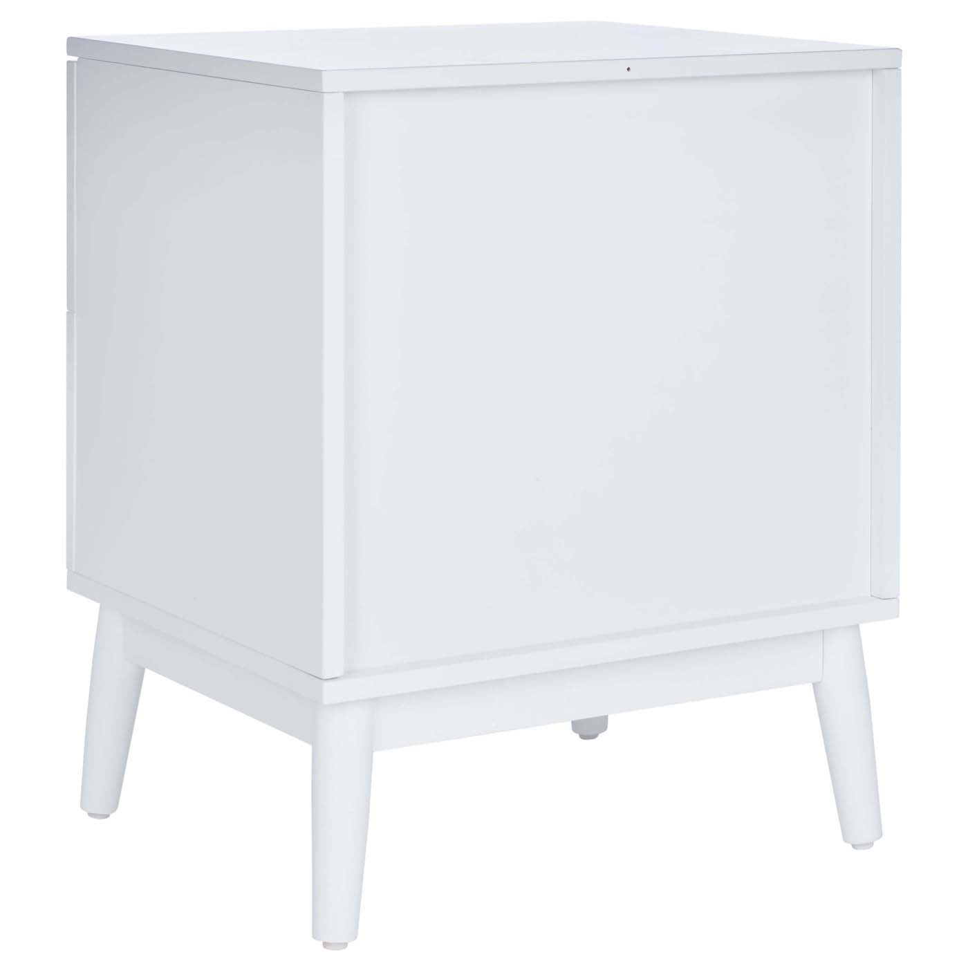 Safavieh Tay 2Drawer Patterned Night Stand , NST5011 - White Washed