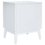Safavieh Tay 2Drawer Patterned Night Stand , NST5011 - White Washed