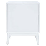 Safavieh Tay 2Drawer Patterned Night Stand , NST5011 - White Washed