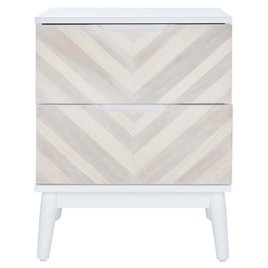 Safavieh Tay 2Drawer Patterned Night Stand , NST5011