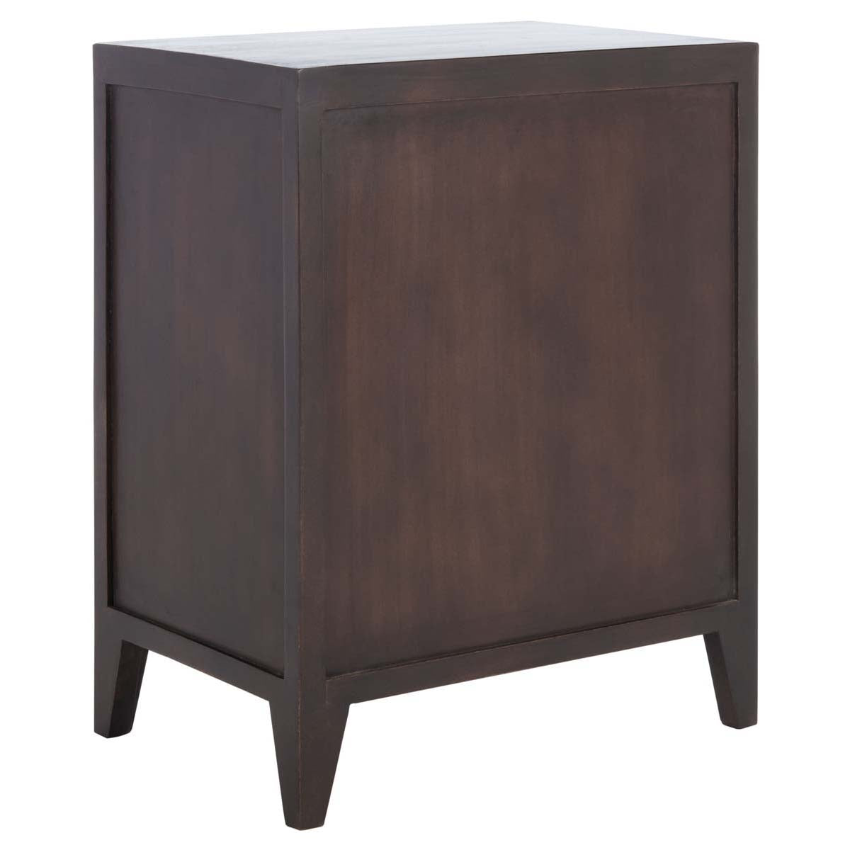 Safavieh Thea 1 Door Carved Nightstand , NST5300 - Brown