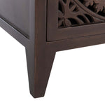 Safavieh Thea 1 Door Carved Nightstand , NST5300 - Brown