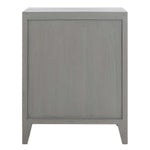 Safavieh Thea 1 Door Carved Nightstand , NST5300 - Grey Walnut