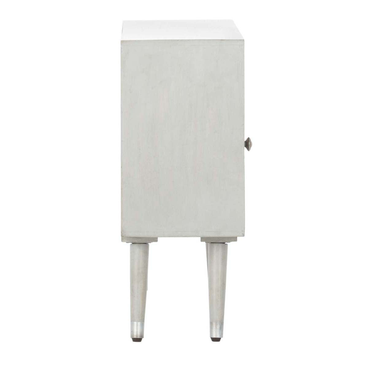 Safavieh Brandy 1 Drawer Textured Nightstand , NST5301 - Grey Walnut