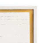 Safavieh Fenno 2 Drawer Nightstand , NST6401 - White Washed / Brass