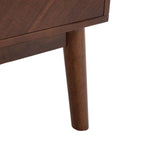 Safavieh Donald 2 Drawer Nightstand , NST6405 - Dark Walnut