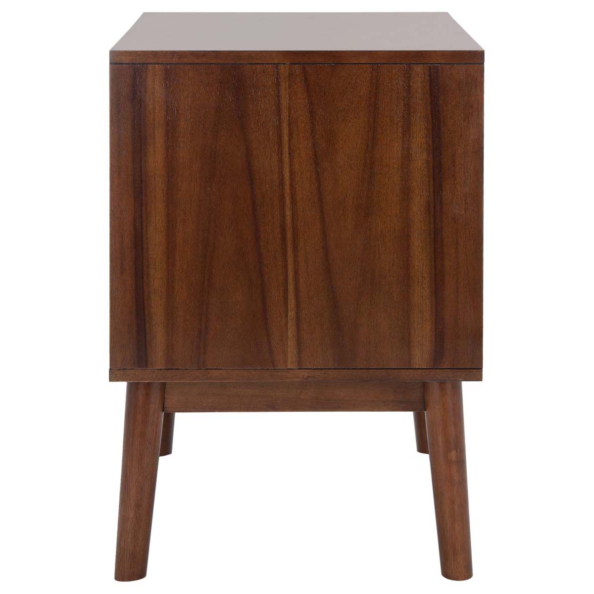 Safavieh Donald 2 Drawer Nightstand , NST6405 - Dark Walnut