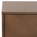 Safavieh Donald 2 Drawer Nightstand , NST6405 - Wheat / Bronze