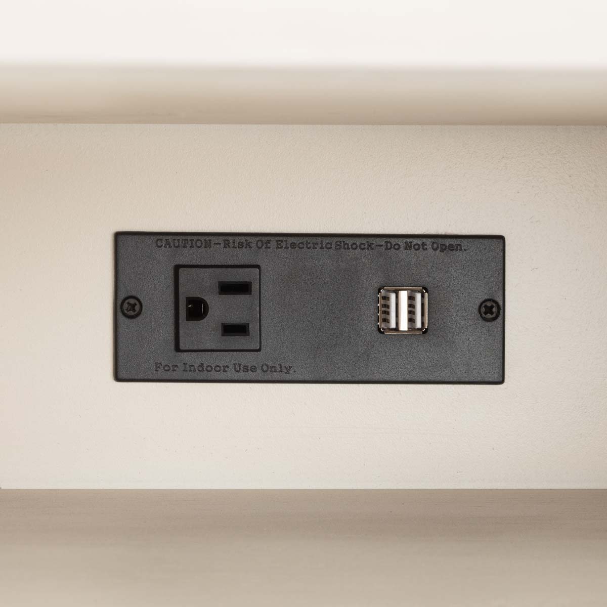 Safavieh Safavieh Scully Nightstand W/ Usb, White Wash / Gold , NST6408 - White Wash / Gold