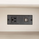 Safavieh Safavieh Scully Nightstand W/ Usb, White Wash / Gold , NST6408 - White Wash / Gold