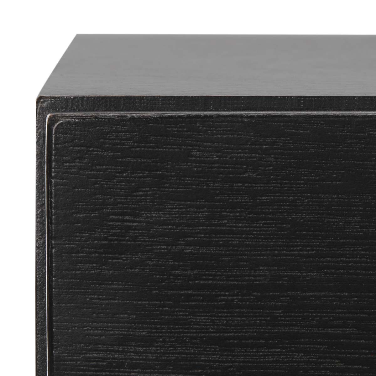 Safavieh Sienne 2 Drawer Nightstand , NST6600 - Black / Gold