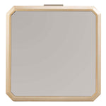 Safavieh Giana 3 Drawer Mirrored Nightstand , NST6601 - Mirror