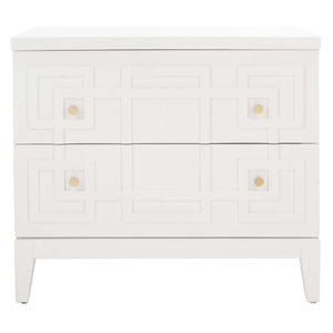 Safavieh Luiza 2 Drawer Nightstand , NST6602