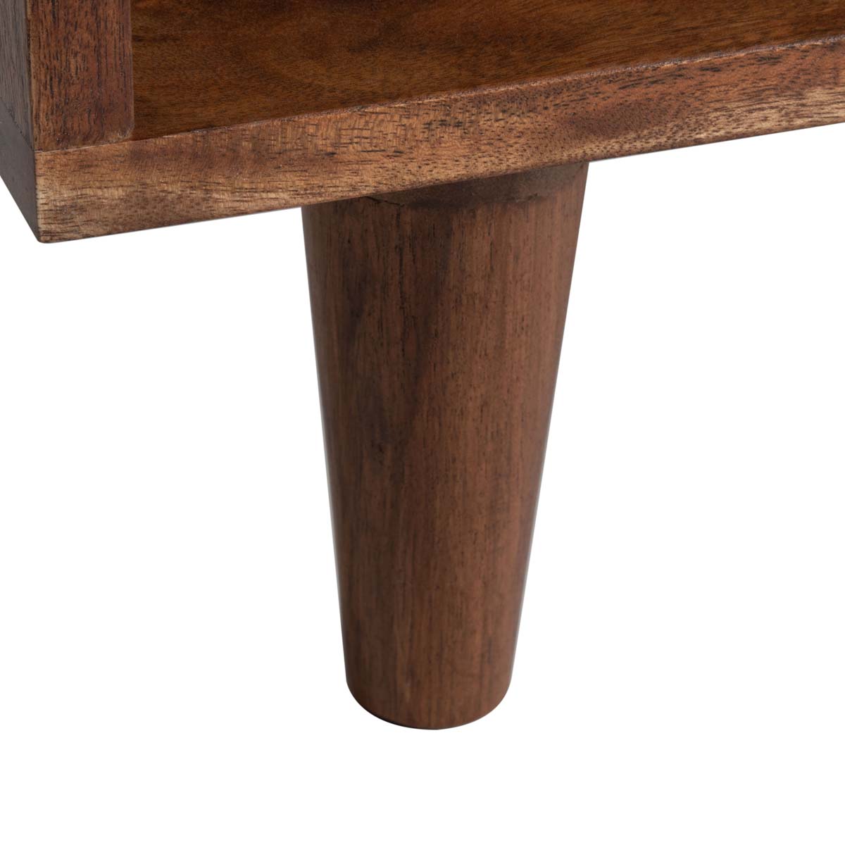 Safavieh Tahseen Parquet Nightstand , NST9004 - Natural / White