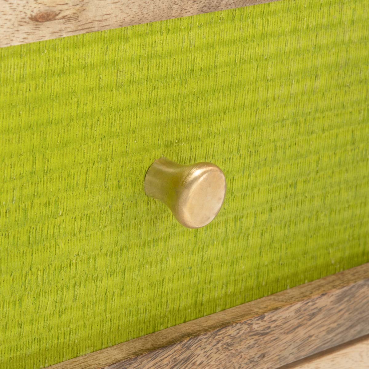 Safavieh Bahiti 1 Drawer Nighstand , NST9008 - Natural/Black