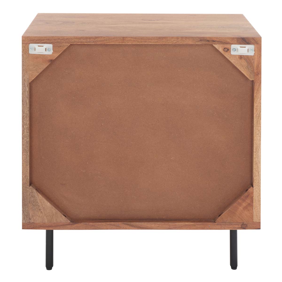 Safavieh Benford 1 Drawer Nighstand , NST9010 - Natural/Gold