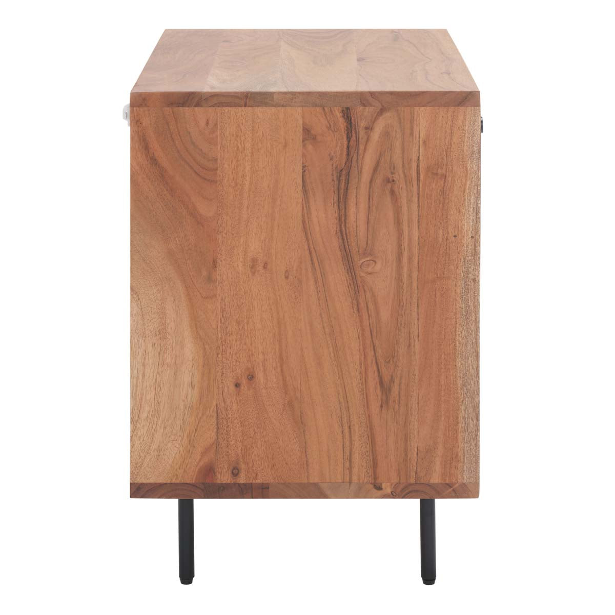 Safavieh Benford 1 Drawer Nighstand , NST9010 - Natural/Gold