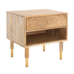 Safavieh Taft 1 Drawer Nighstand , NST9012 - Natural